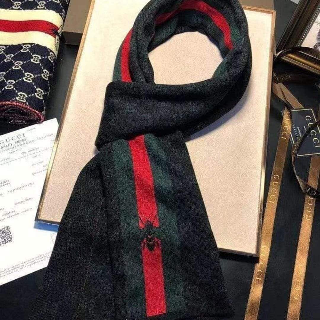 Gucci Bee Black Unisex Muffler