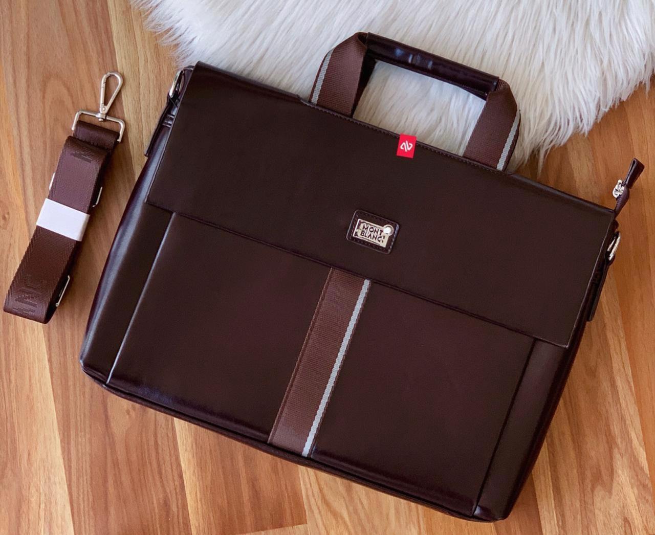 Mont Blanc Coffee Laptop Bag