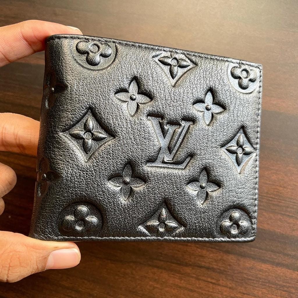 Louis Vuitton Monogram Embossed Men's Wallet