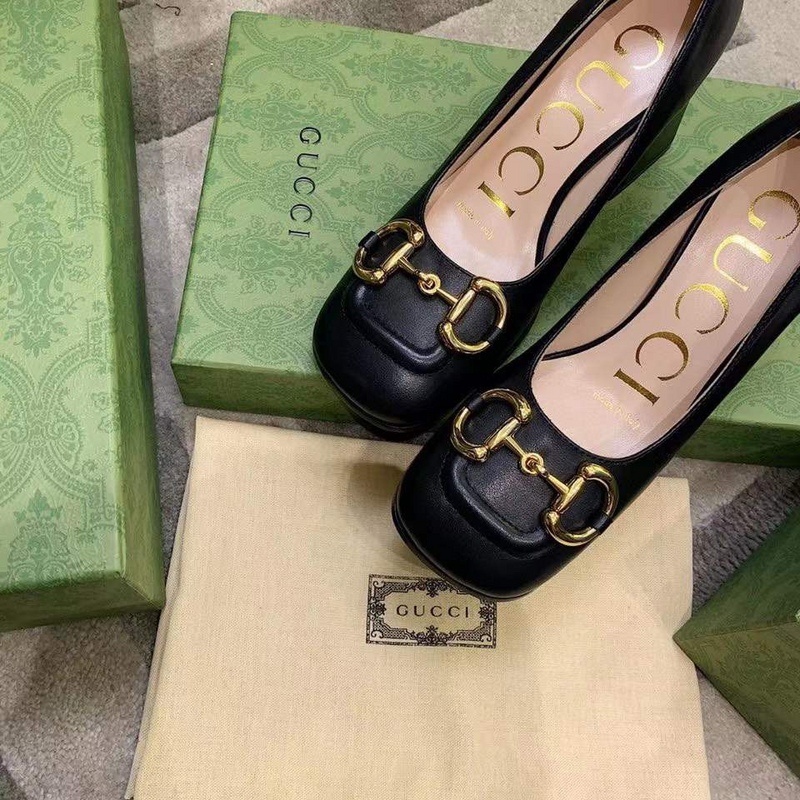Gucci Horsebit Black Pump