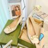 Gucci Horsebit White Pump