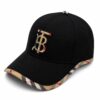Burberry TB Black Signature Unisex Cap