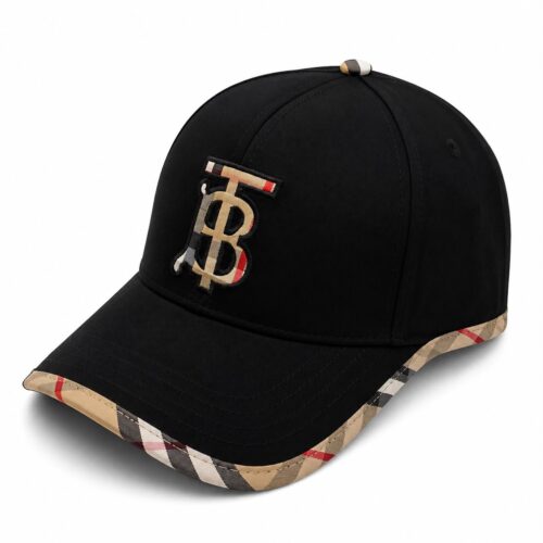 Burberry TB Black Signature Unisex Cap