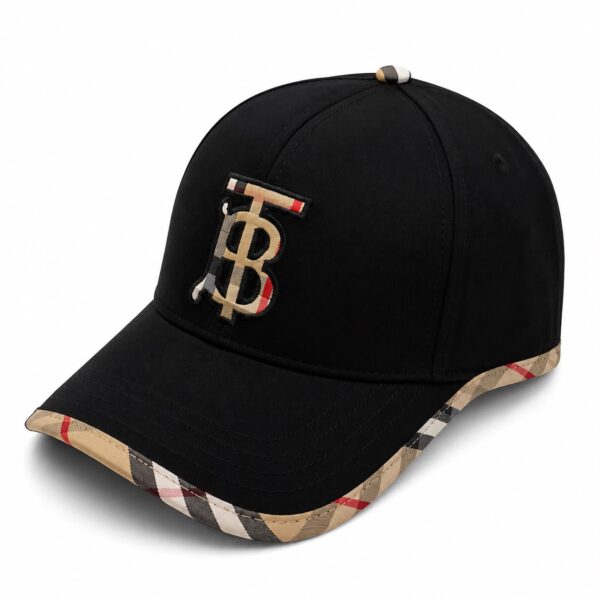 Burberry TB Black Signature Unisex Cap