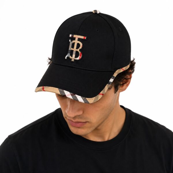 Burberry TB Black Signature Unisex Cap