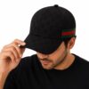 Gucci Monogram Black Unisex Cap