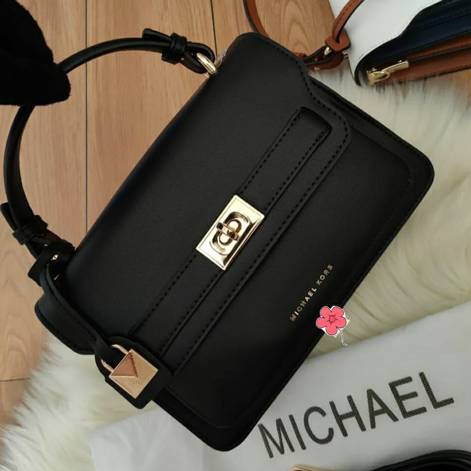 Michael Kors Titiana Black Sling Bag
