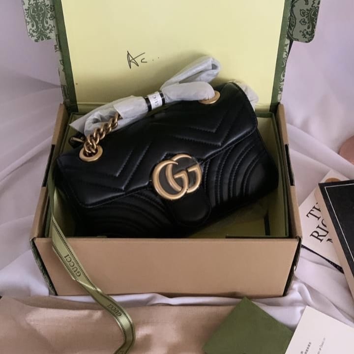 Gucci Matelasse Marmont Sling Bag Premium Quality (With Box)