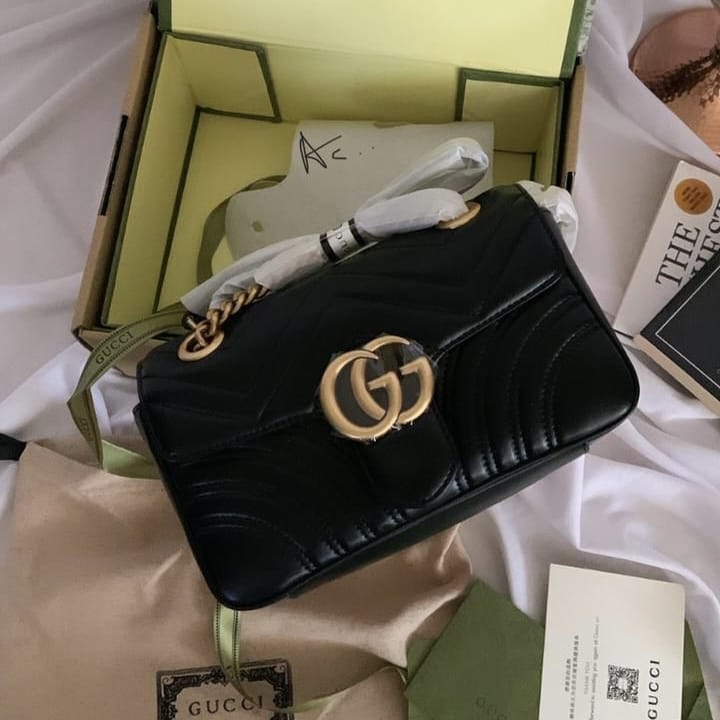 Gucci Matelasse Marmont Sling Bag Premium Quality (With Box)