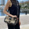 Coach Georgie Apricot Shoulder Bag (With Box)