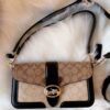 Coach Georgie Apricot Shoulder Bag (With Box)
