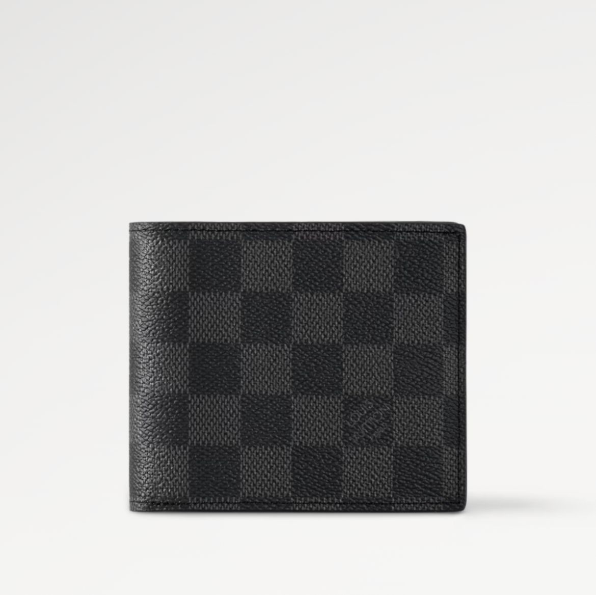 Louis Vuitton Black Grid Men's Wallet