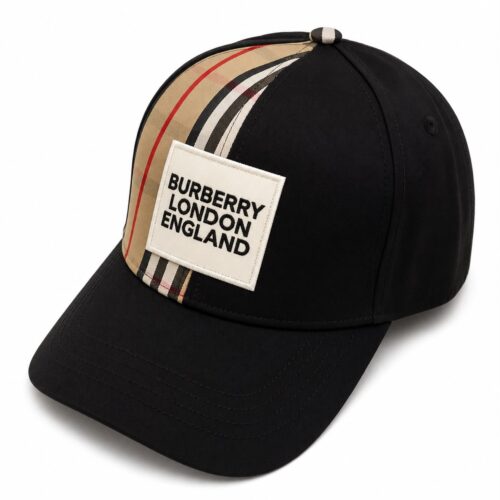Burberry London Black Baseball Cap