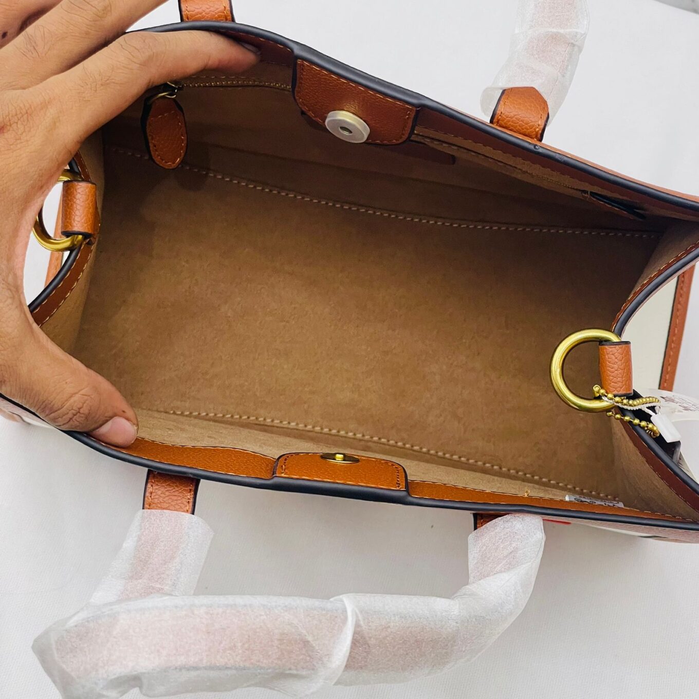 Coach Premium Quality Field Patch Tote (With Box)