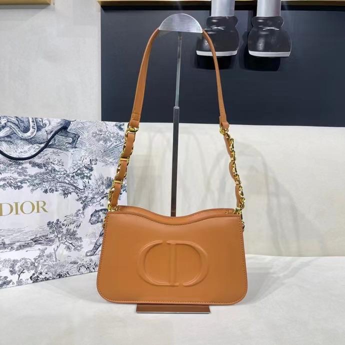 Christian Dior Tan Hobo Bag (With Box)
