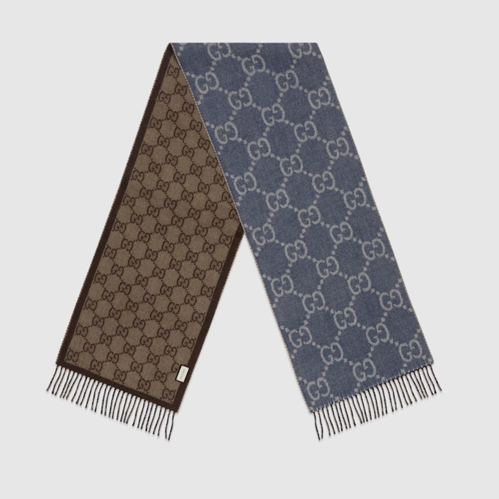 Gucci GG Jacquard Unisex Muffler