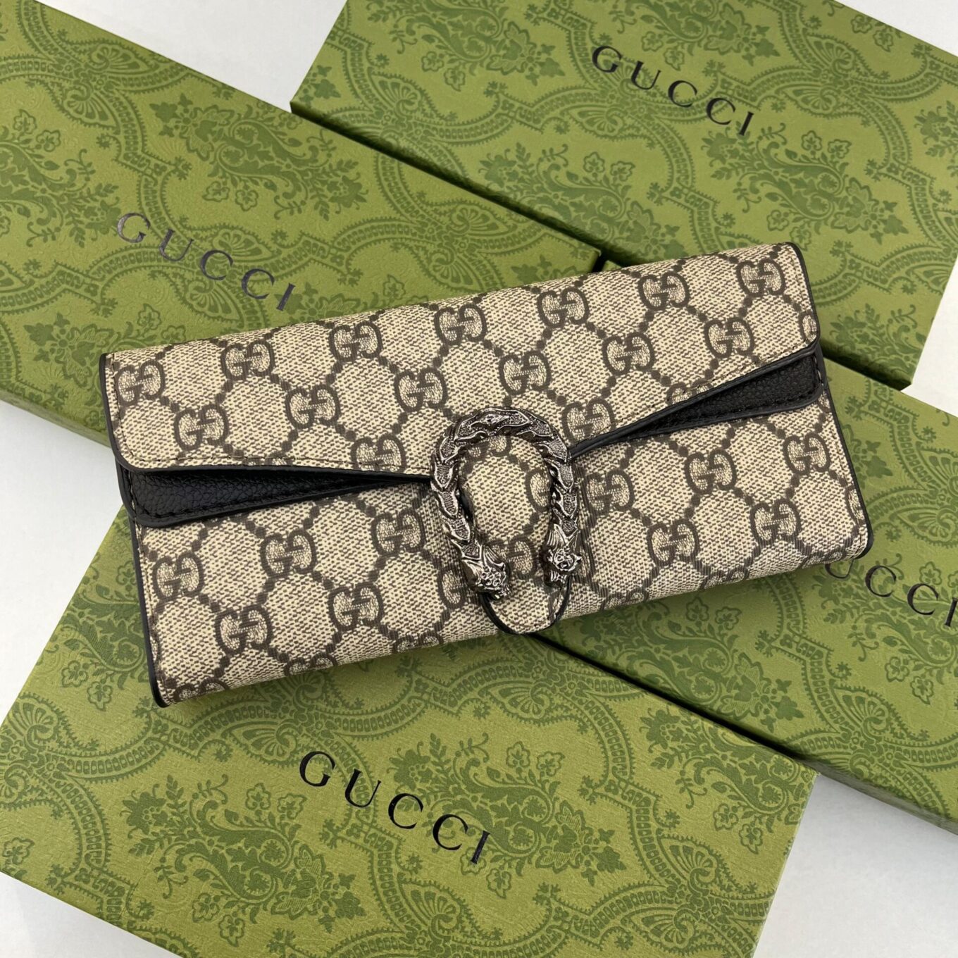 Gucci Dionysus Black Wallet