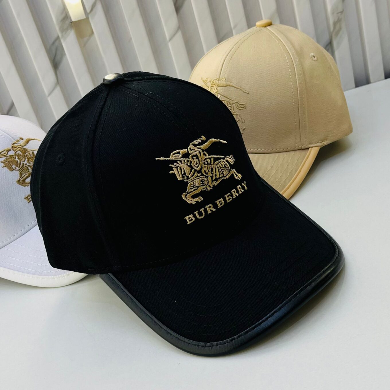 Burberry Black Baseball Cap