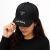 Prada Black Baseball Cap