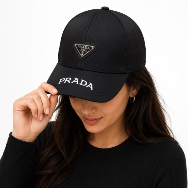 Prada Black Baseball Cap