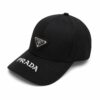 Prada Black Baseball Cap