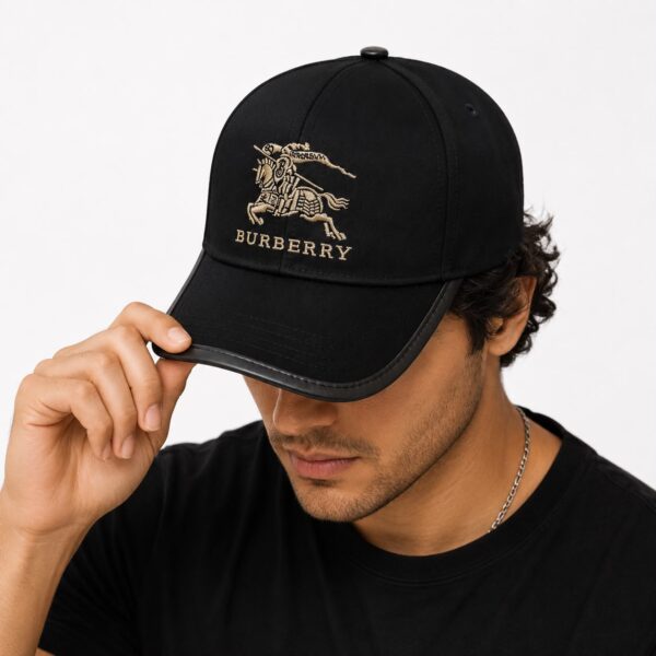 Burberry Black Baseball Cap