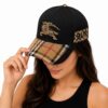 Burberry Black Baseball Cap