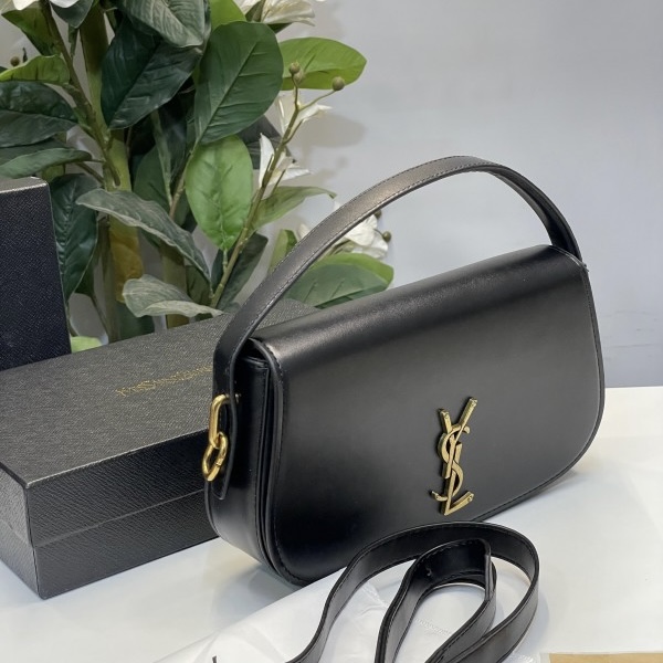 YSL Black Sunset Medium Handbag