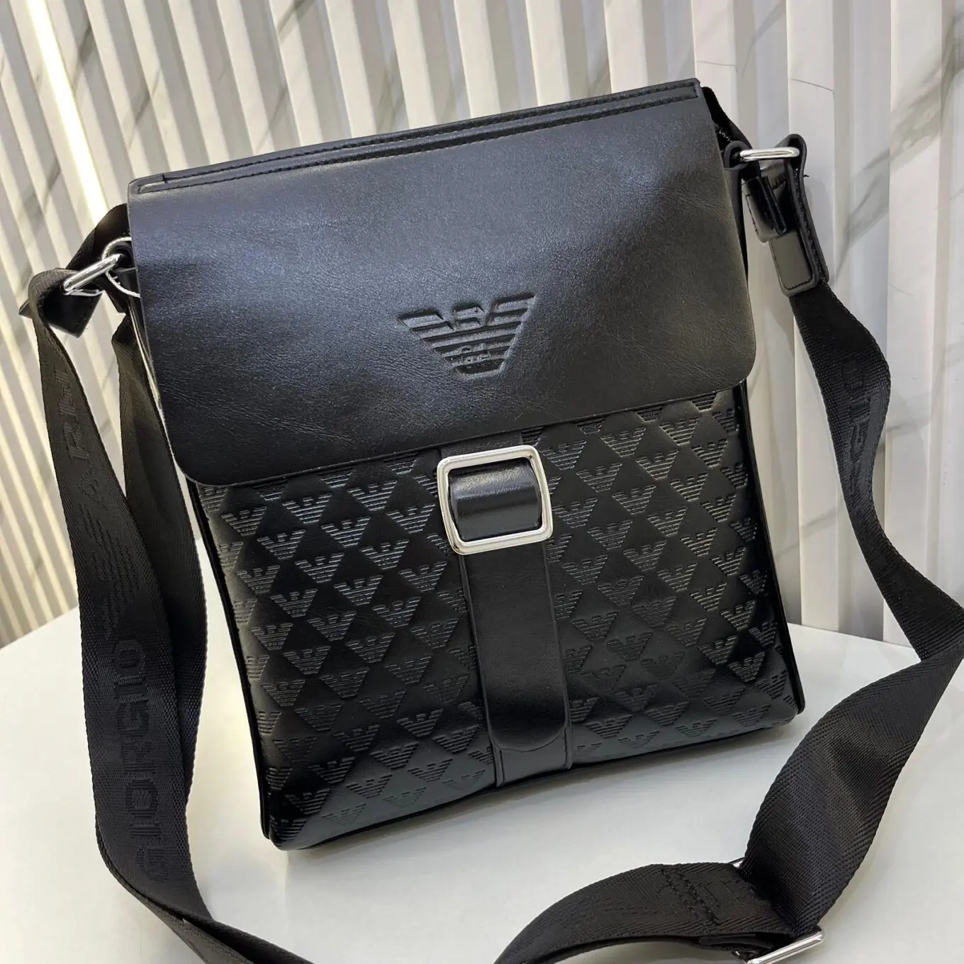 WhatsApp-Image-2024-09-06-at-4.17.29-PM Armani Black Messenger Bag