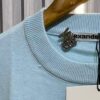 Alexander Wang Full Sleeve Blue Warm Pullover