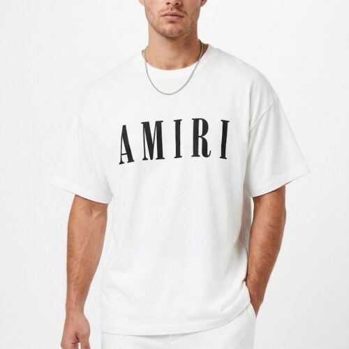 Amiri Classic White Oversized Tshirt