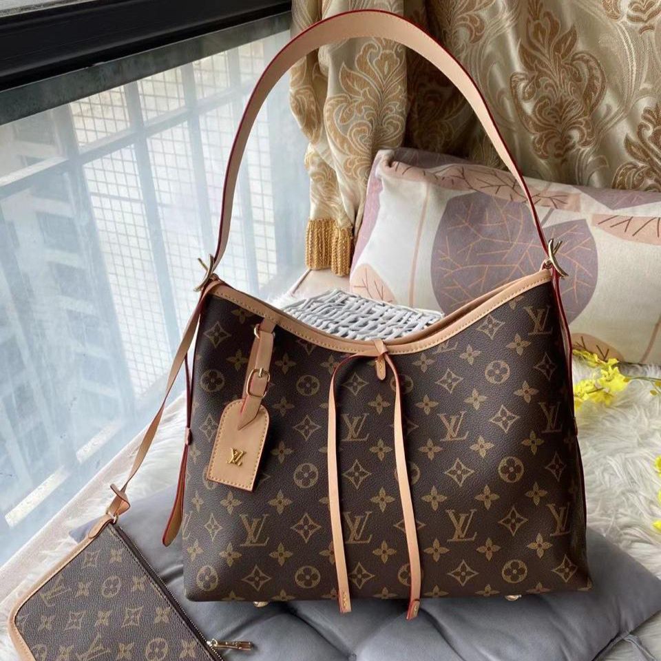 Louis Vuitton Coffee Carryall Tote Bag