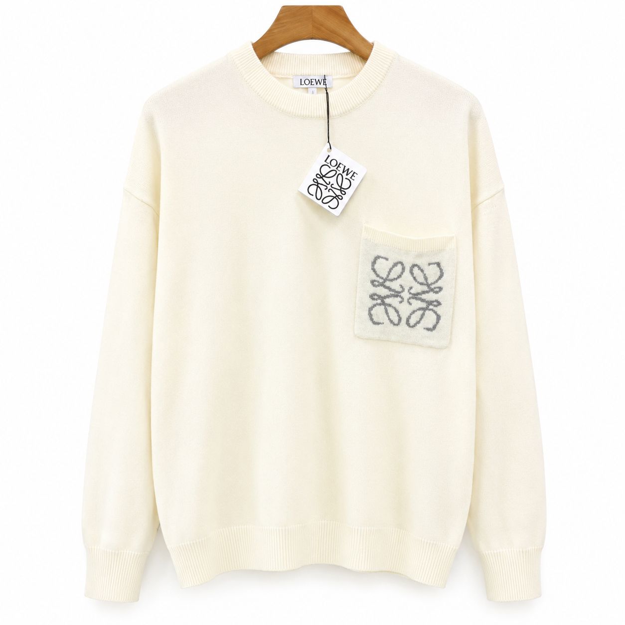 Loewe White Unisex Warm Sweater