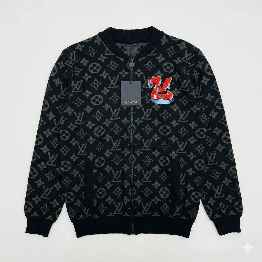 Louis Vuitton Graffiti Zip Sweater