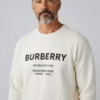 Photoroom_20251202_193440 Burberry Horseferry White Sweatshirt