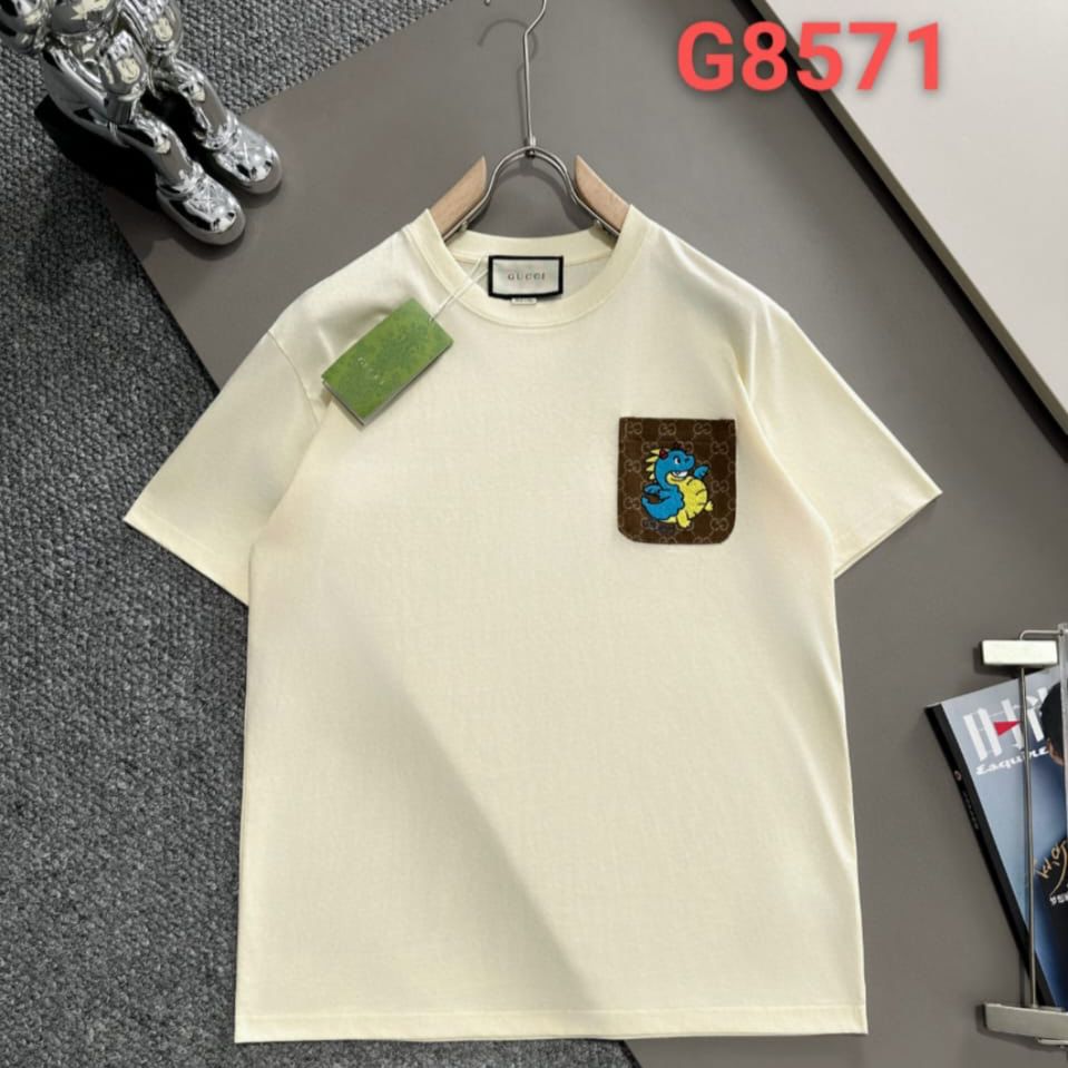 Gucci Off-White Oversized Tshirt For Men