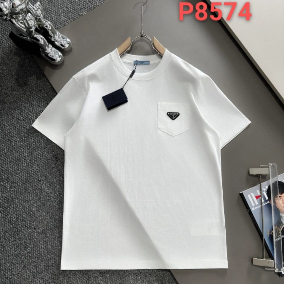Prada White Oversized Tshirt For Men