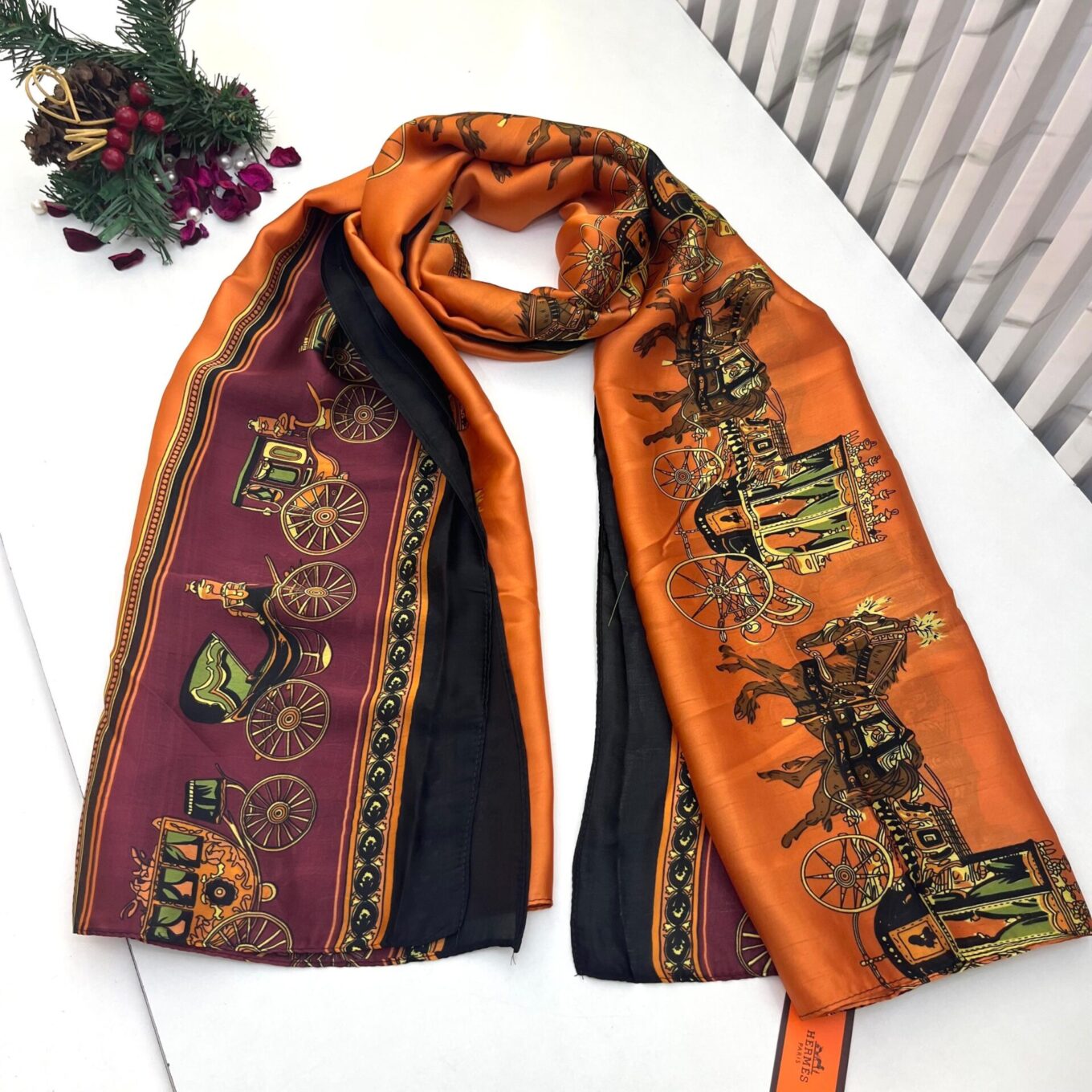 Hermes Silk Stole