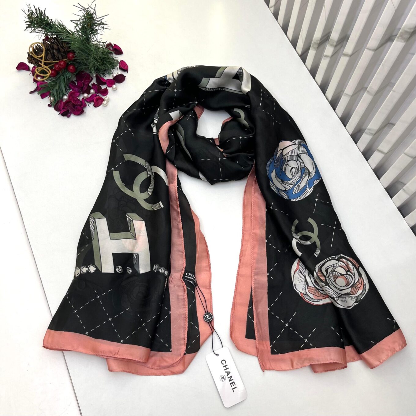 Chanel Silk Stole