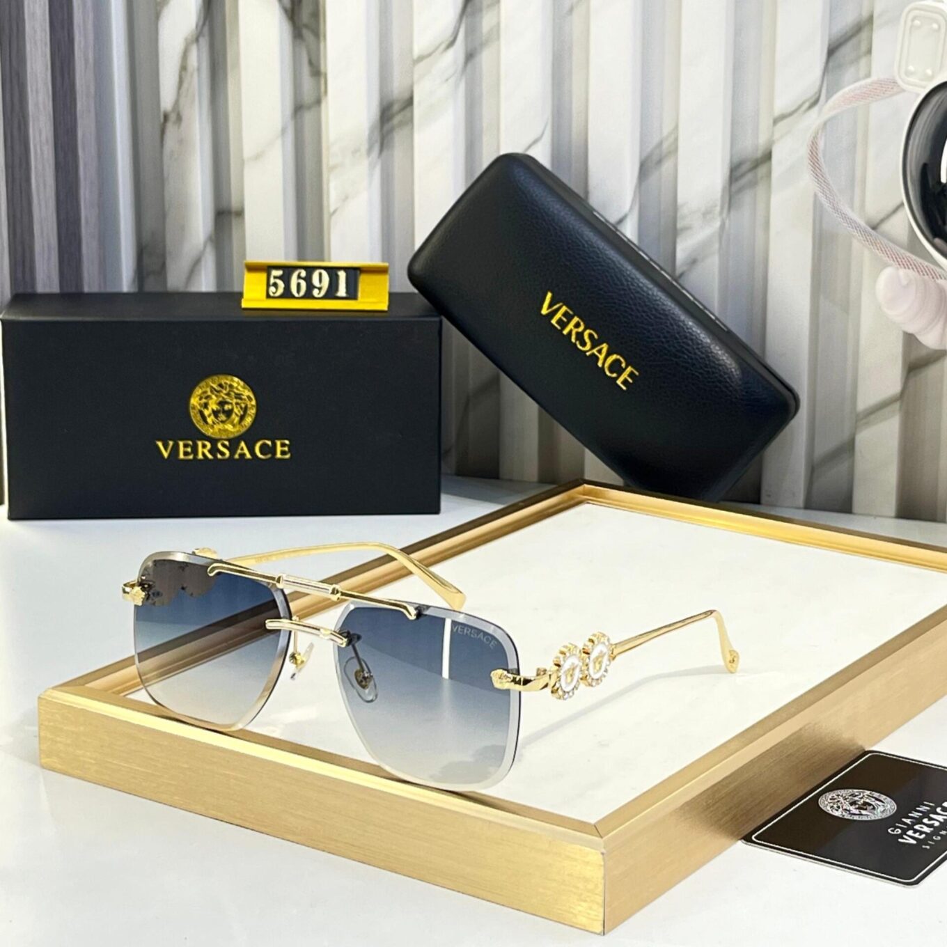 Versace Unisex Sunglass