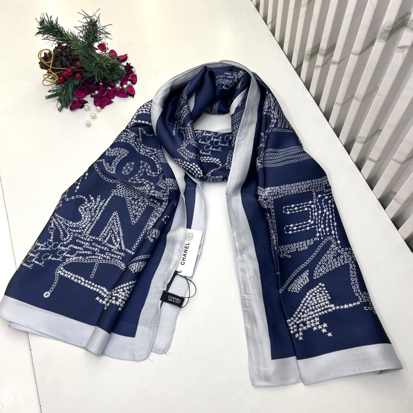 Chanel Silk Stole