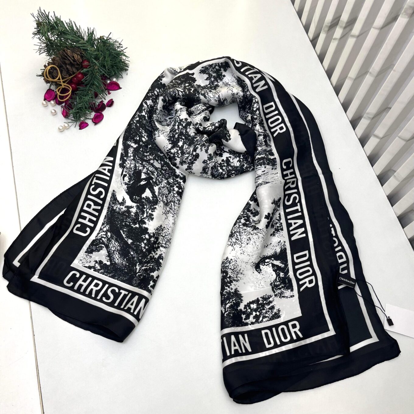 Christian Dior Silk Stole