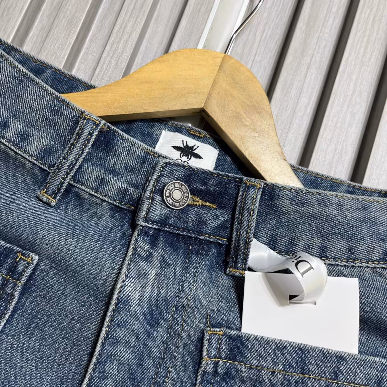 WhatsApp Image 2025-05-22 at 8.04.17 PM Miss Dior Women's Blue Denim Shorts