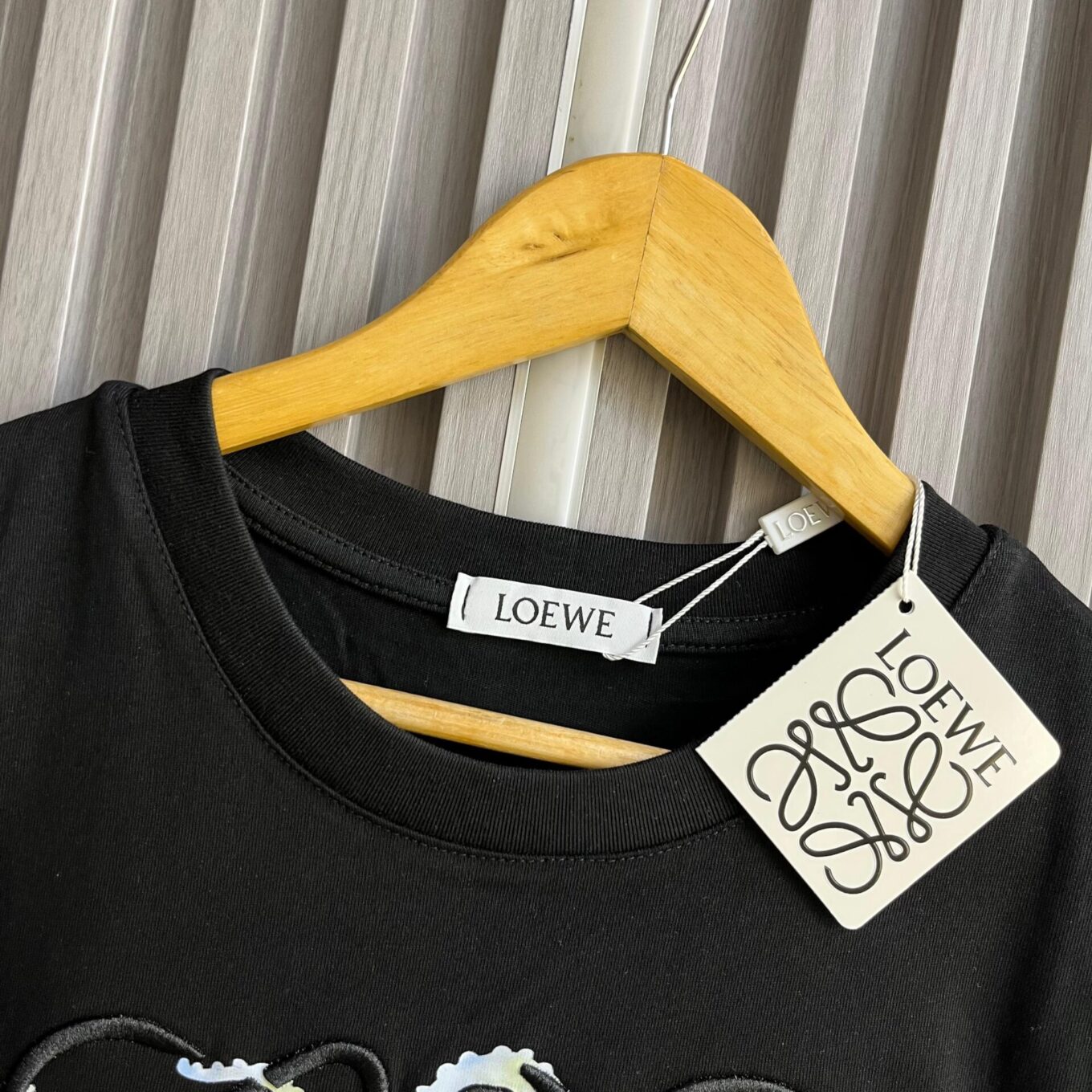 Loewe Octopus Black Oversized T-shirt For Women