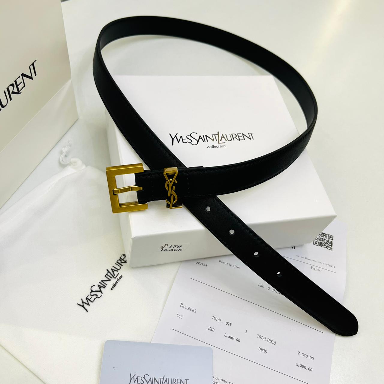 YSL Logo Signature Women Belt