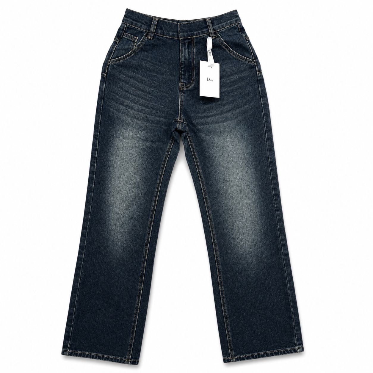 Christian Dior Blue Relaxed Fit Denim For Women