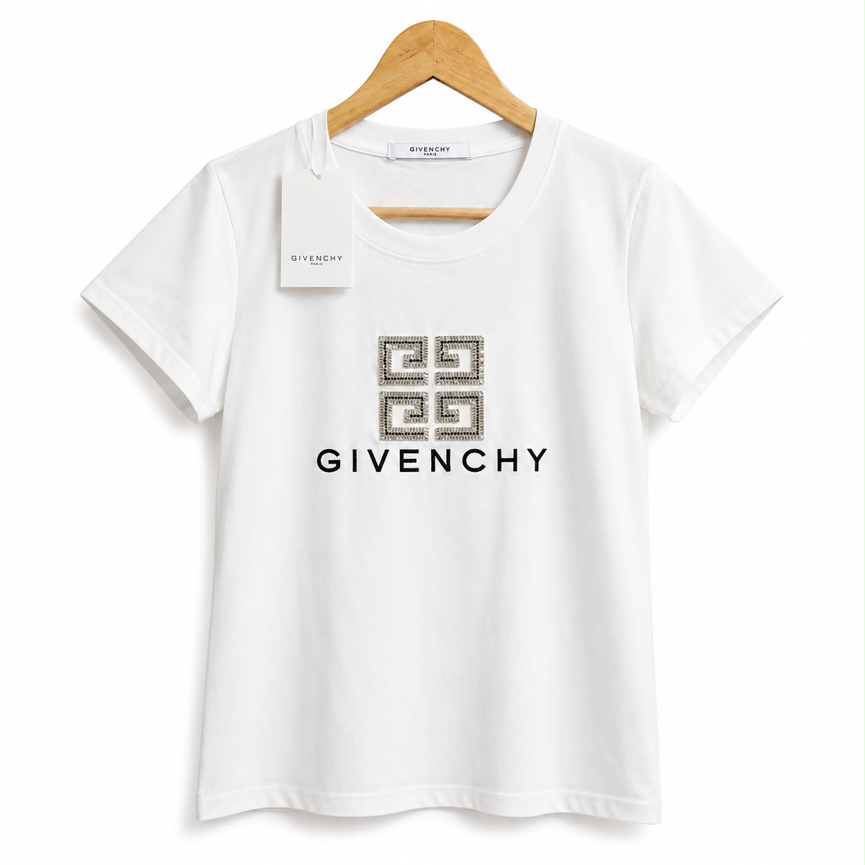 Givenchy White Monogram T-shirt For Women