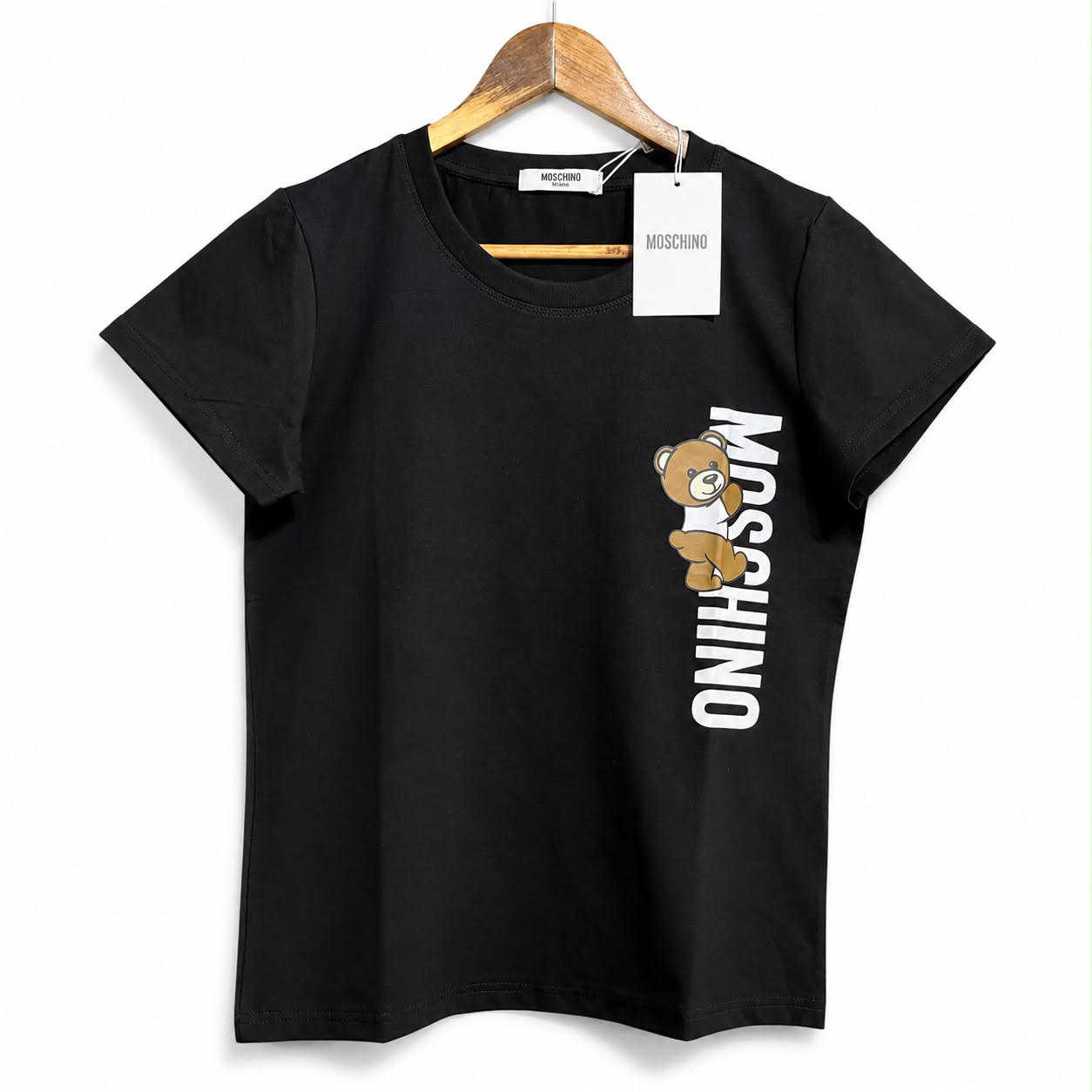 Moschino Black Tshirt For Women