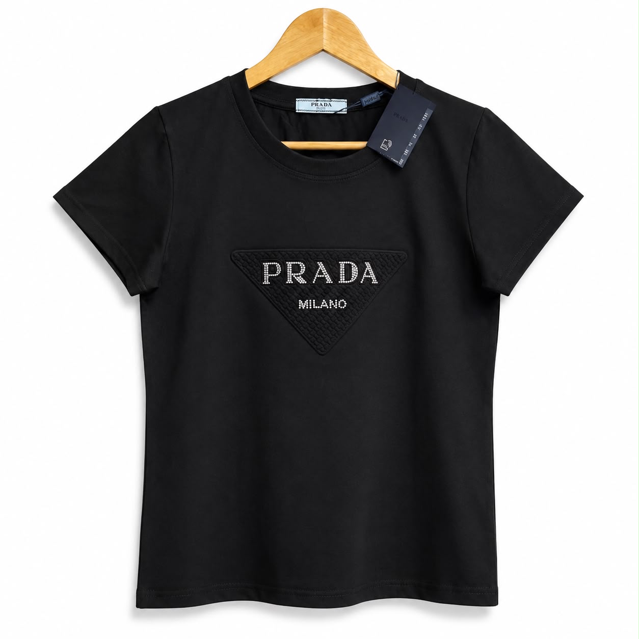 Prada Black Tshirt For Women