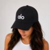 Alo Black Baseball Cap